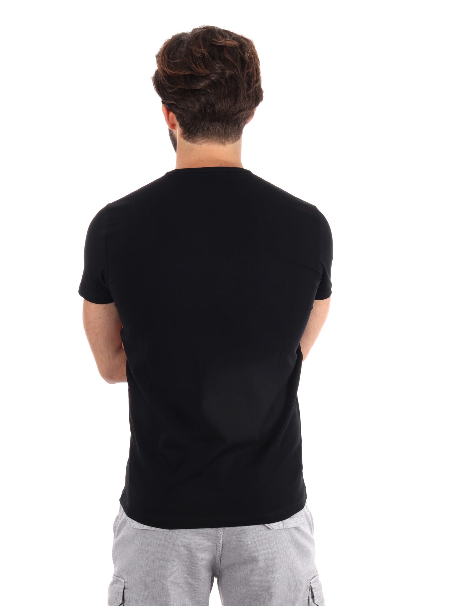 T-SHIRT SLIM FIT PEPE JEANS UOMO NERO