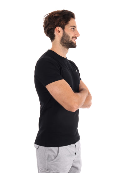 T-SHIRT SLIM FIT PEPE JEANS UOMO NERO