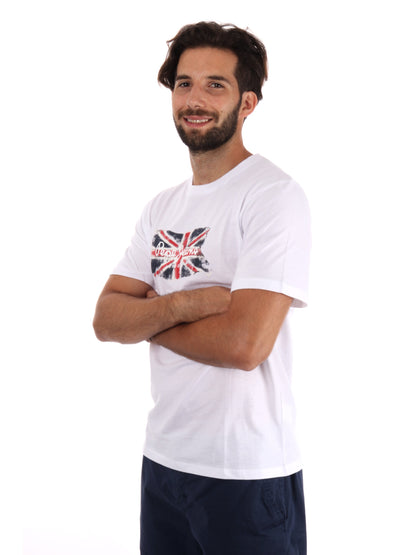 T-SHIRT REGULAR PEPE JEANS DA UOMO BIANCO