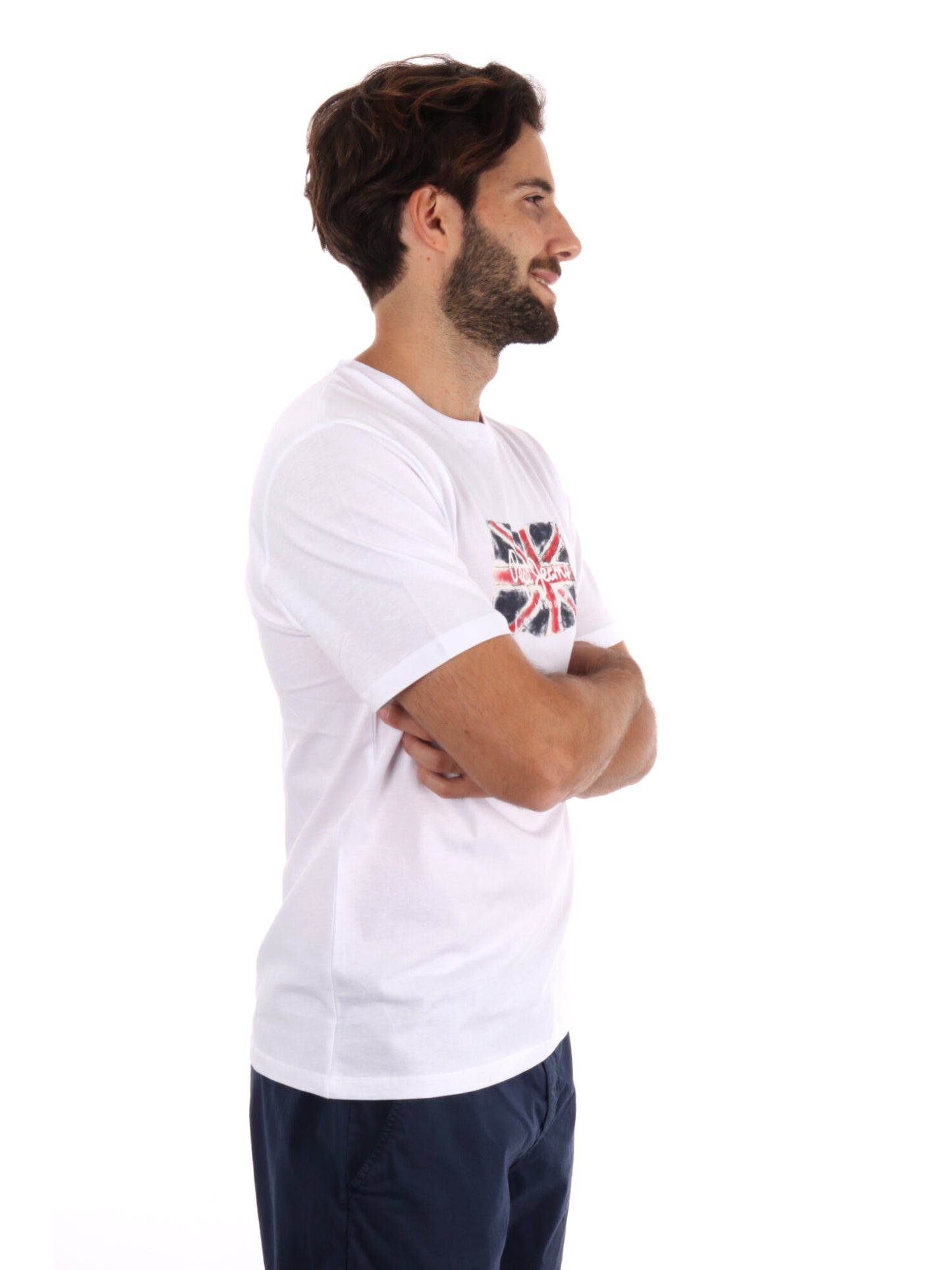 T-SHIRT REGULAR PEPE JEANS DA UOMO BIANCO