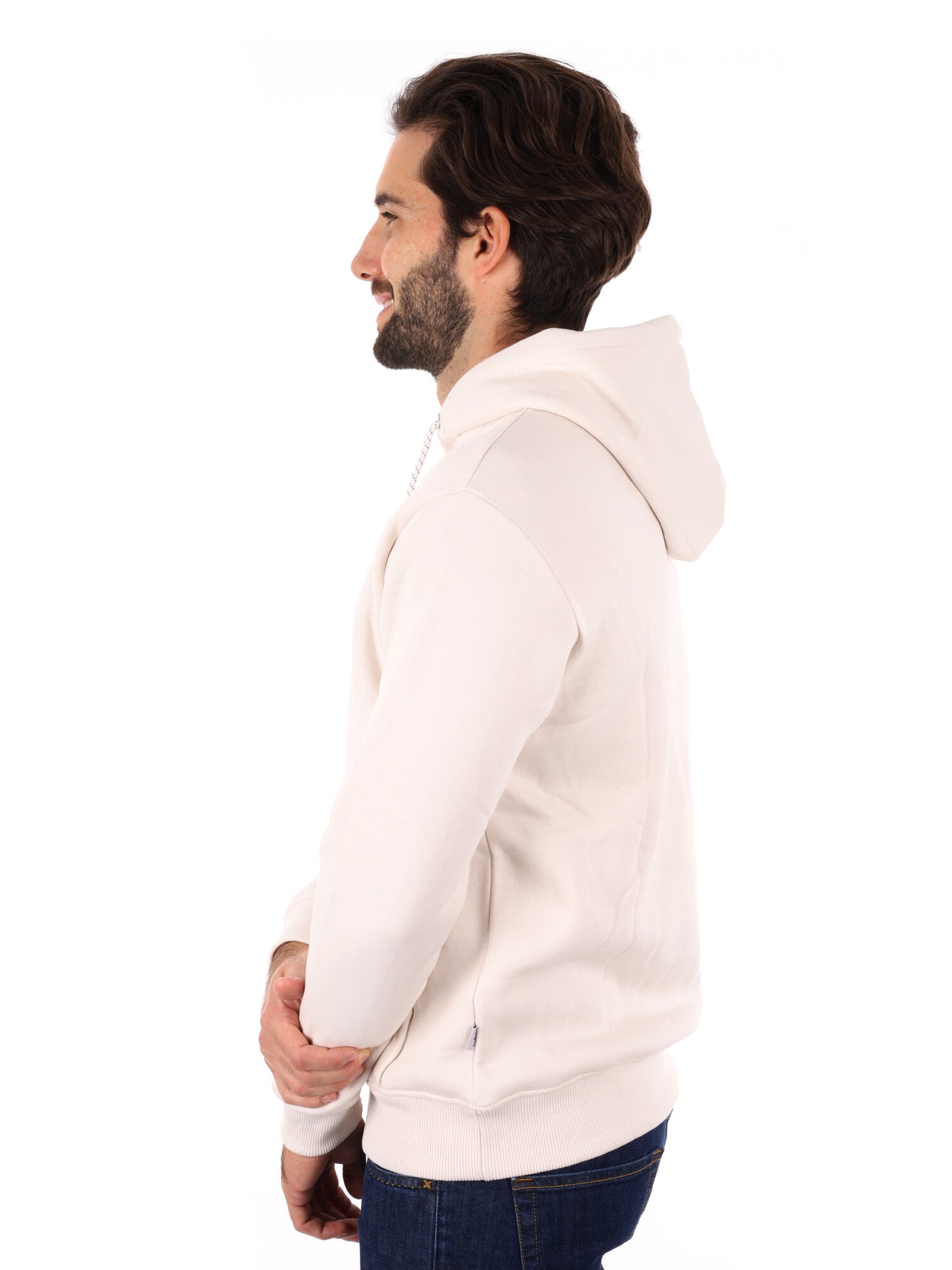 FELPA MACBETH CON CAPPUCCIO PEPE JEANS DA UOMO AVORIO