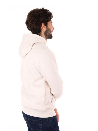 FELPA MACBETH CON CAPPUCCIO PEPE JEANS DA UOMO AVORIO