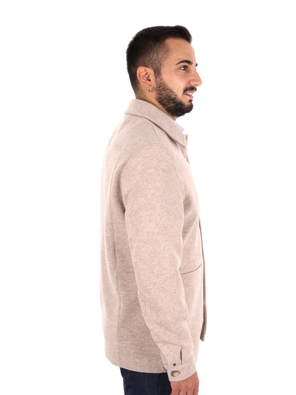 Fb Poce 103, giubbino da uomo beige