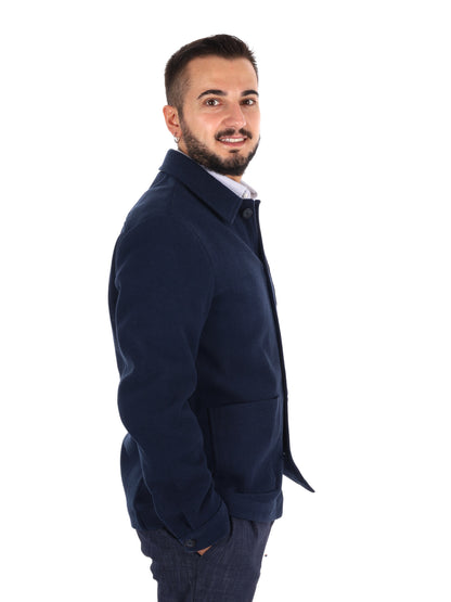 Fb Poce 4, giubbino da uomo blu