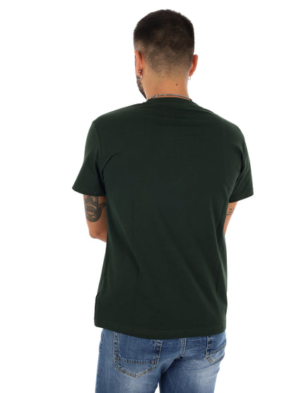 Fb Prati Gucci, t-shirt maniche corte da uomo verde