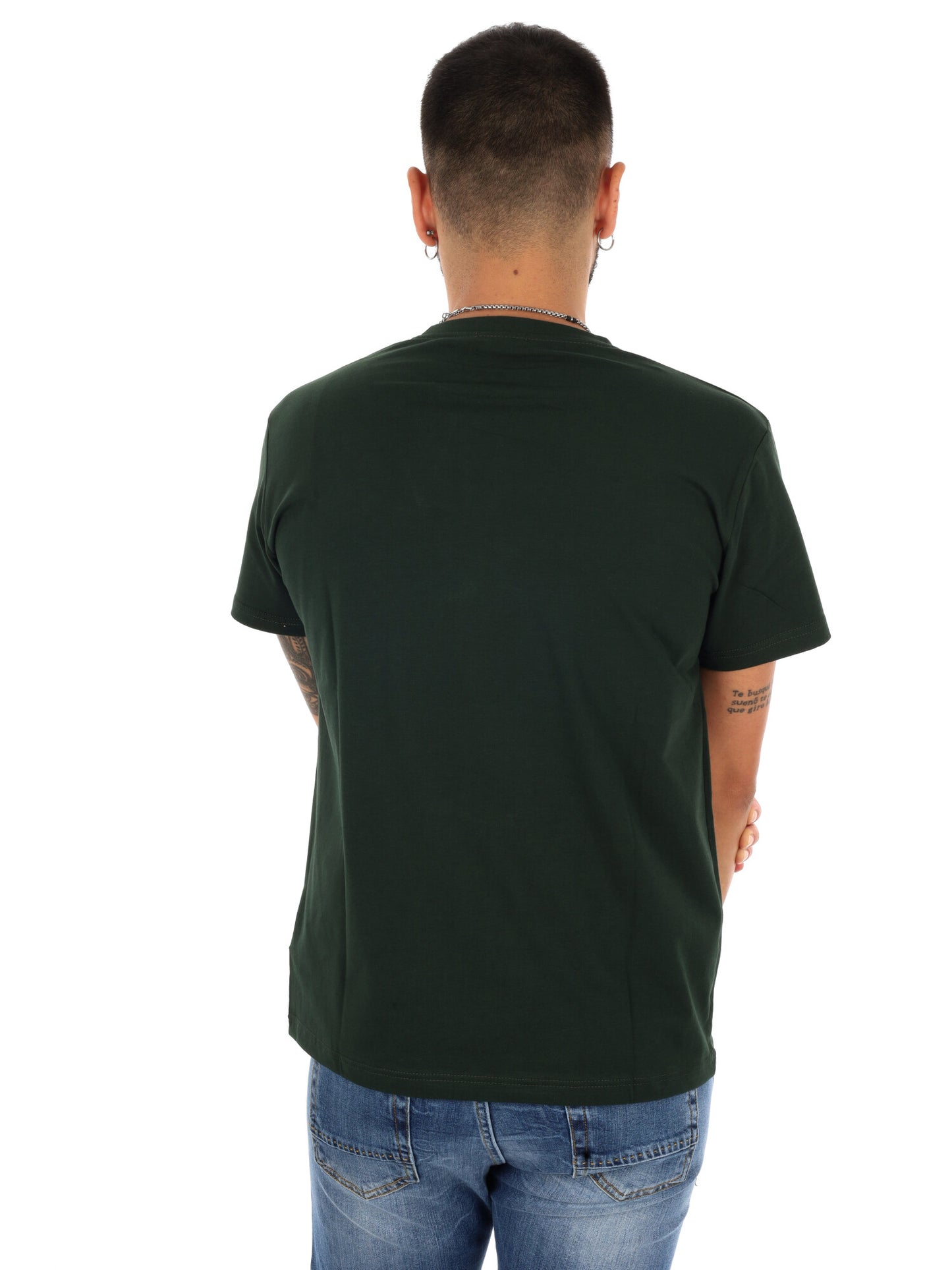 Fb Prati Gucci, t-shirt maniche corte da uomo verde