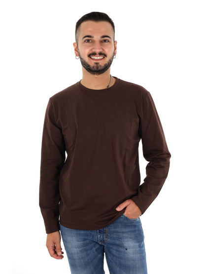 Fb Pratone Moro, t-shirt maniche corte da uomo marrone