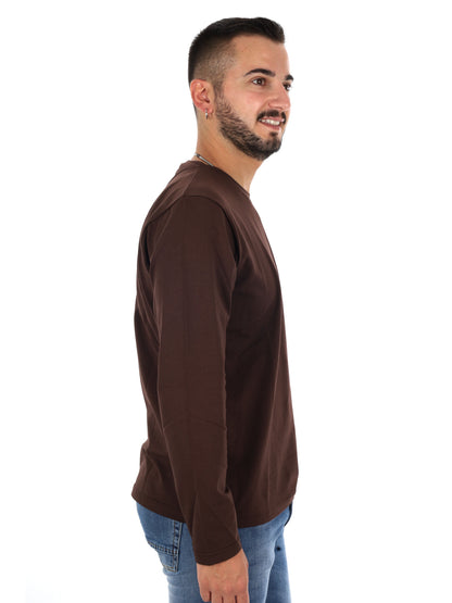 Fb Pratone Moro, t-shirt maniche corte da uomo marrone