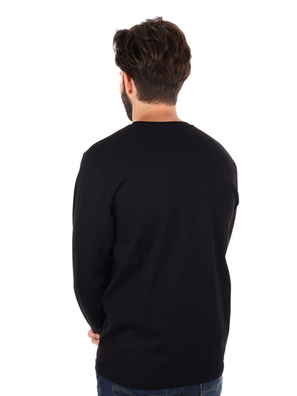 MAGLIA A MANICHE LUNGHE FB DA UOMO NERO