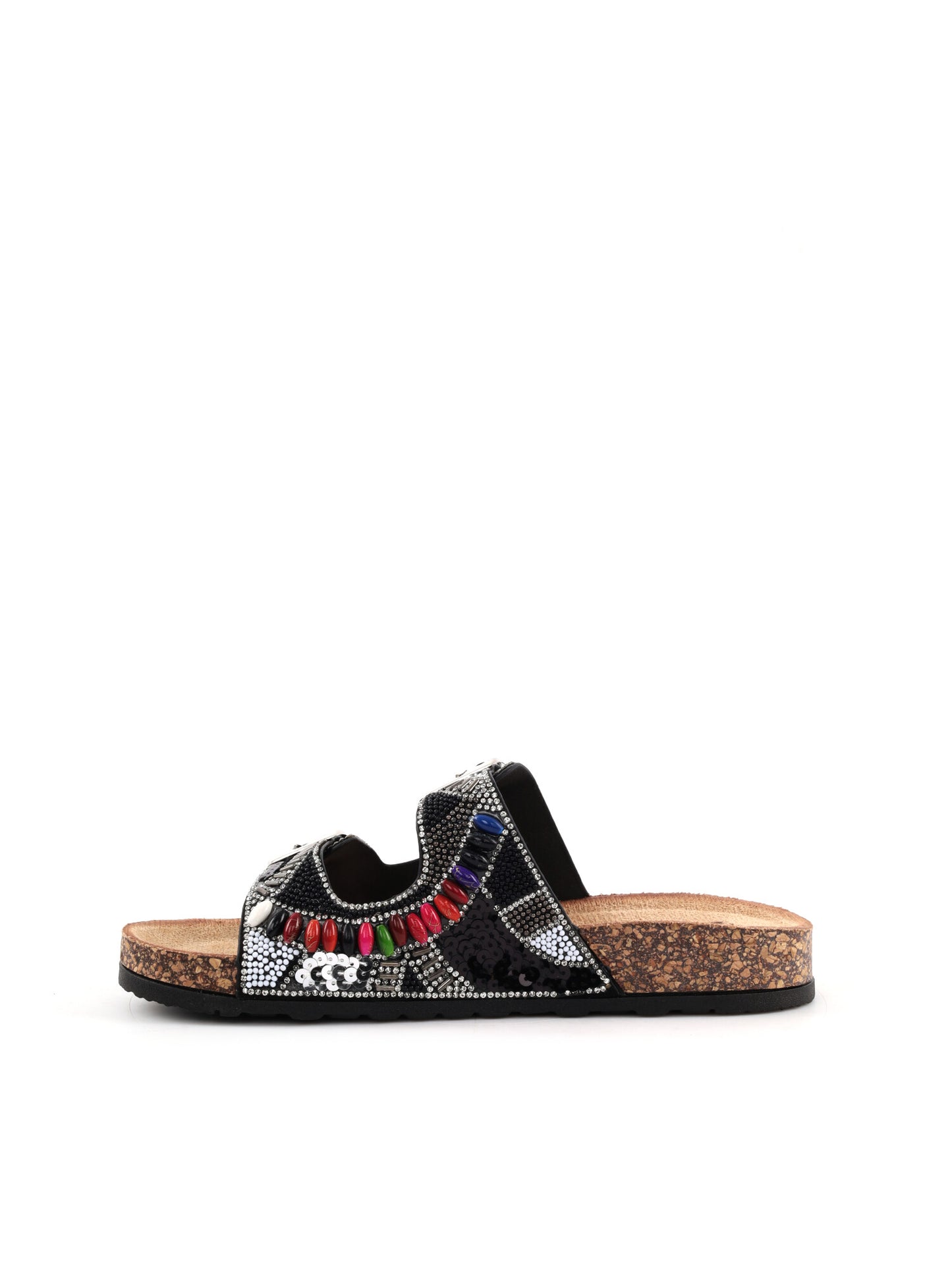 Sandali donna Hosis Clyo' in nero, eleganza estiva
