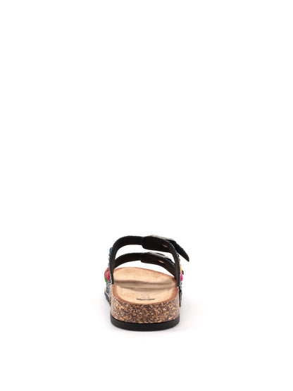 Sandali donna Hosis Clyo' in nero, eleganza estiva