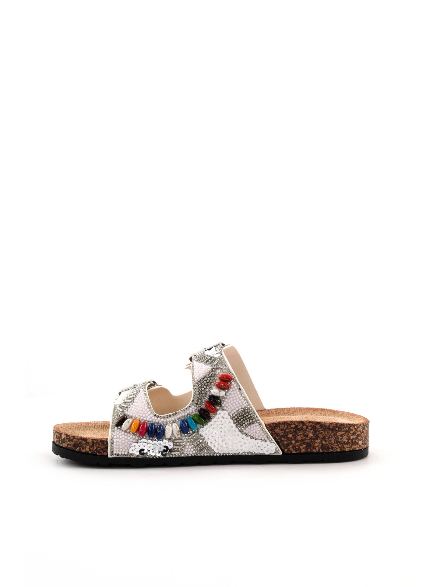 Sandalo bianco da donna Clyo' di Hosis, elegante e chic