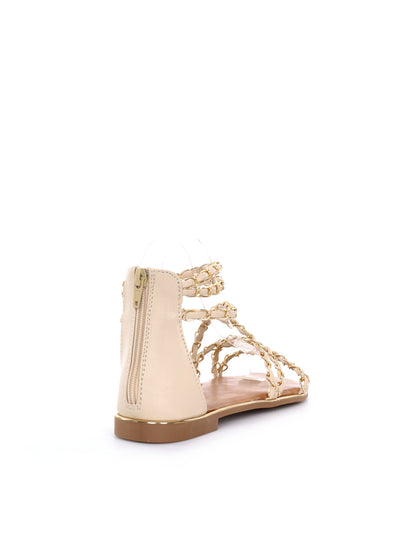 Sandalo Clyo beige da donna, elegante e versatile