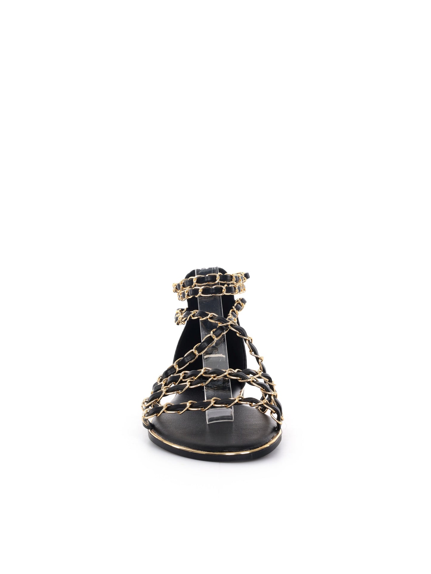 Sandalo Clyo' da donna in nero, elegante e versatile