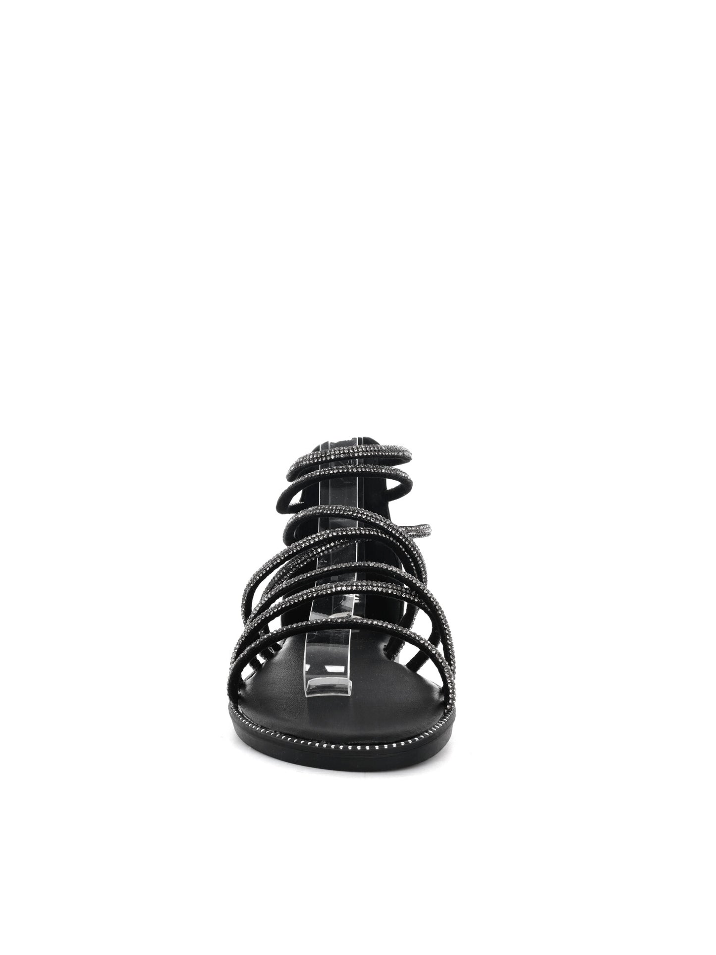 Hosis Clyo', sandalo nero da Donna elegante e versatile