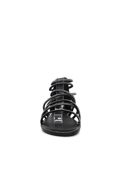 Hosis Clyo', sandalo nero da Donna elegante e versatile