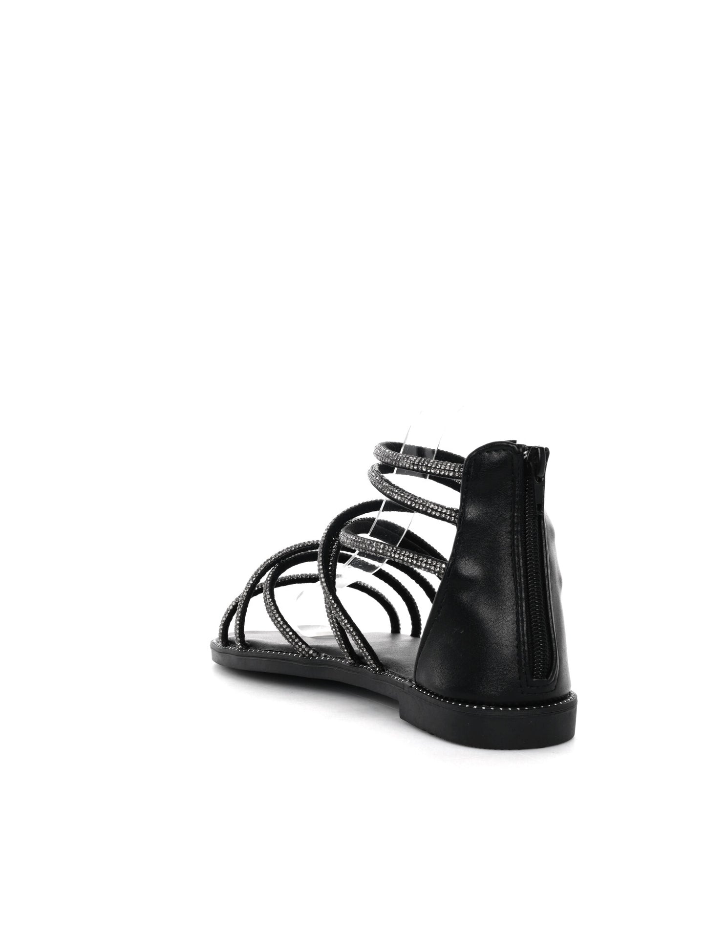 Hosis Clyo', sandalo nero da Donna elegante e versatile