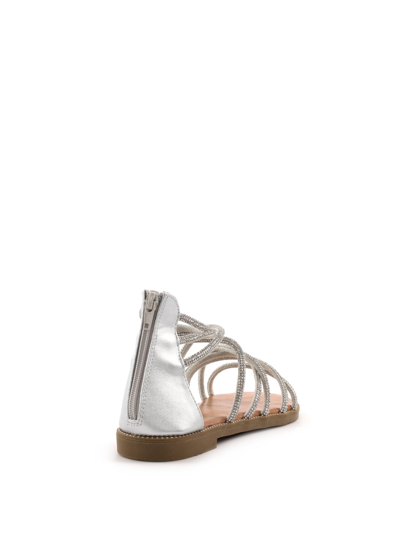 Sandali donna Hosis Clyo' argento, eleganza e comfort