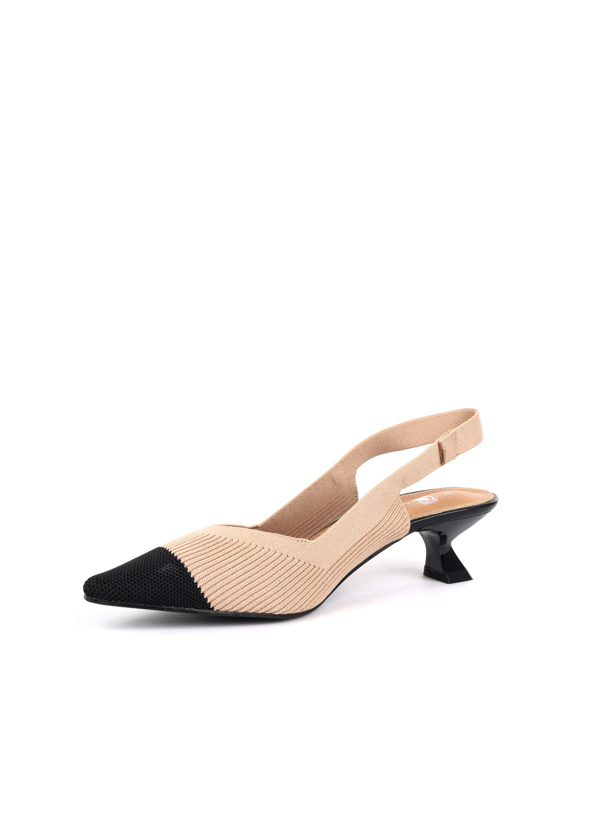Clyo' chanel decollete'/chanel da donna nero beige