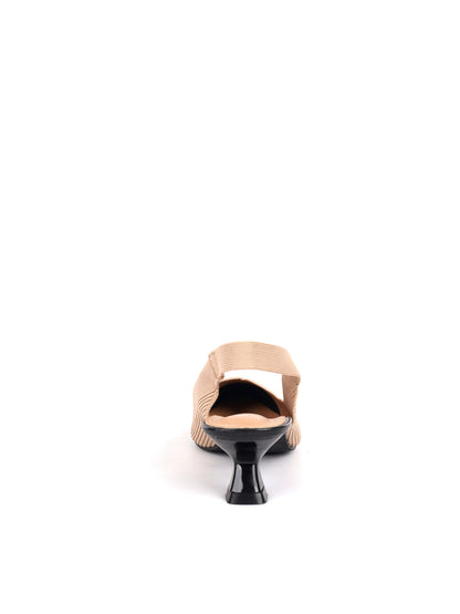 Clyo' chanel decollete'/chanel da donna nero beige
