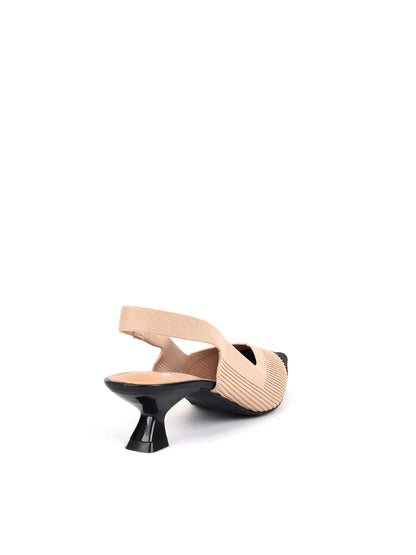 Clyo' chanel decollete'/chanel da donna nero beige