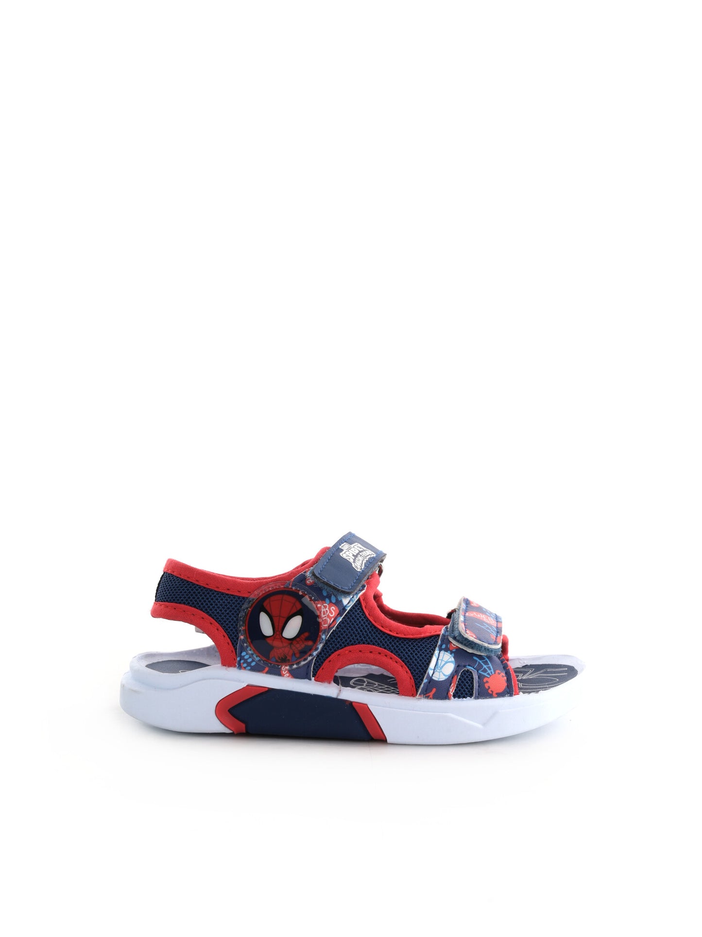 Sandali infradito Spiderman in blu per bambini unisex