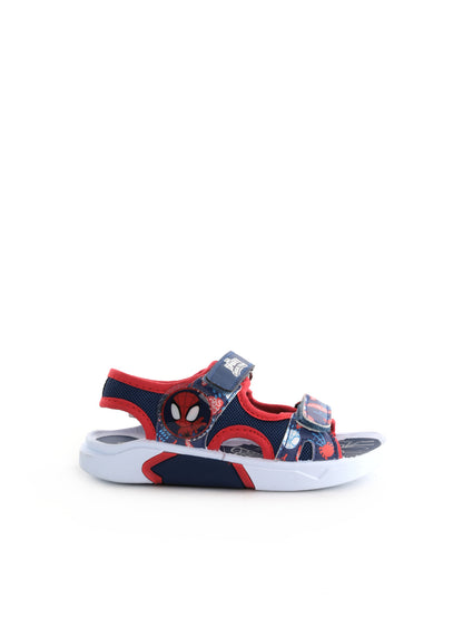 Sandali infradito Spiderman in blu per bambini unisex