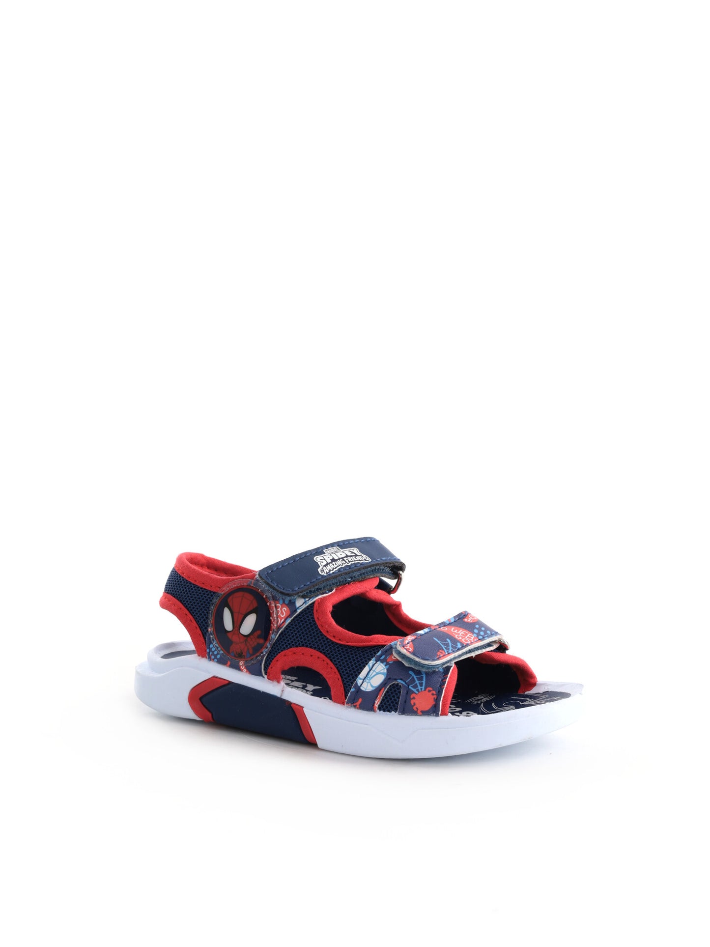 Sandali infradito Spiderman in blu per bambini unisex