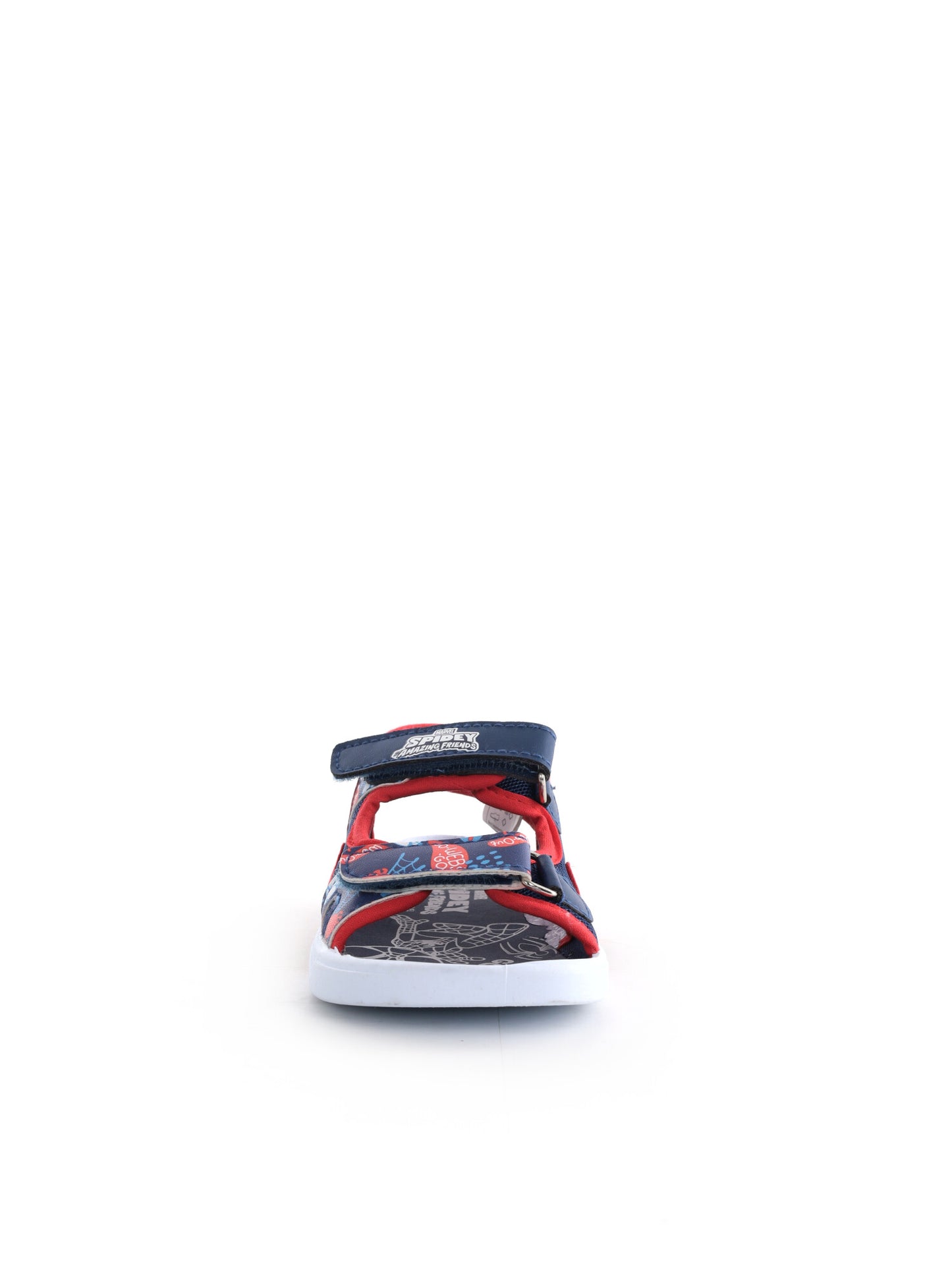 Sandali infradito Spiderman in blu per bambini unisex