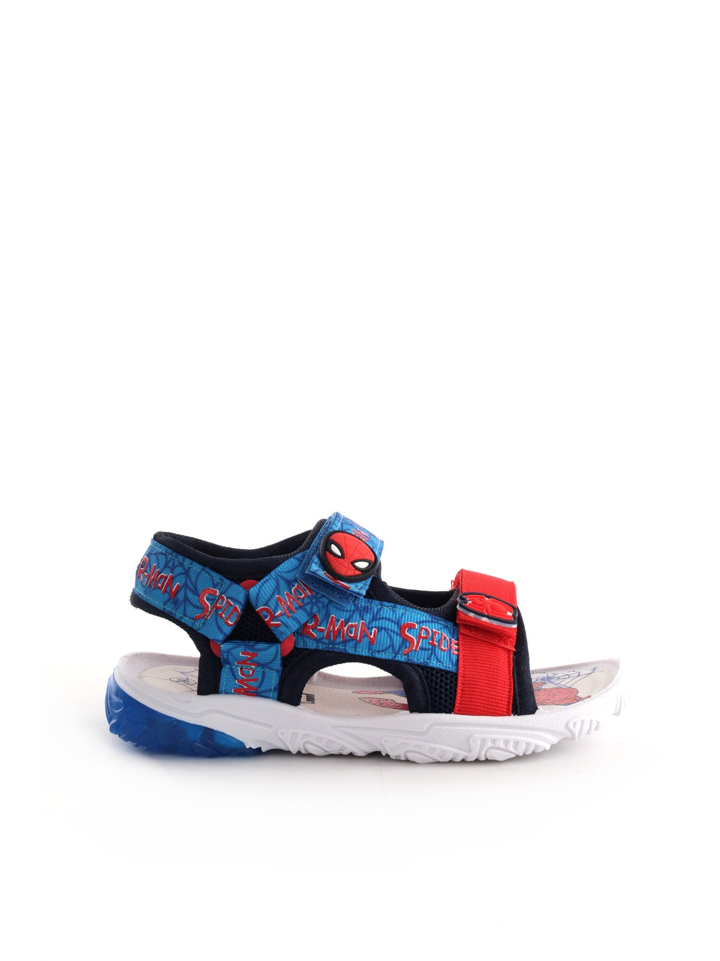 Infradito bambino unisex blu Spider-Man comode e divertenti