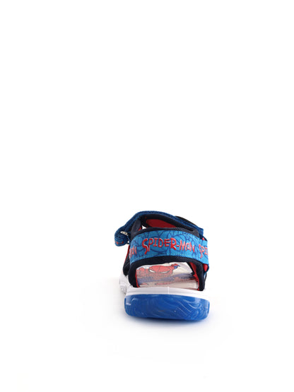 Infradito bambino unisex blu Spider-Man comode e divertenti