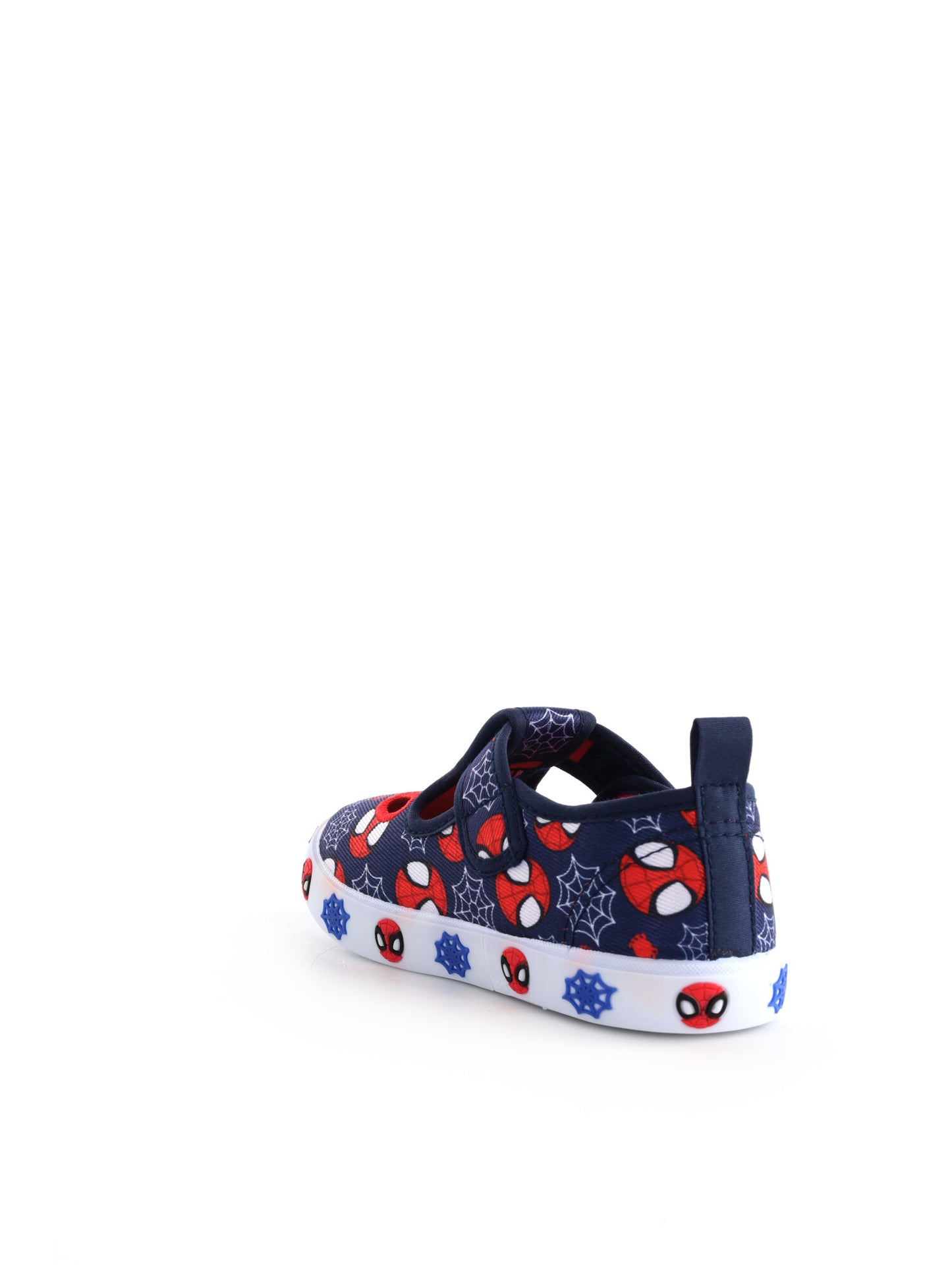 Slip on bambino unisex Spiderman blu