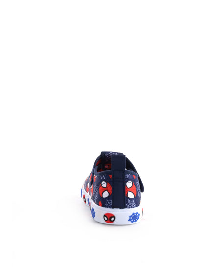 Slip on bambino unisex Spiderman blu