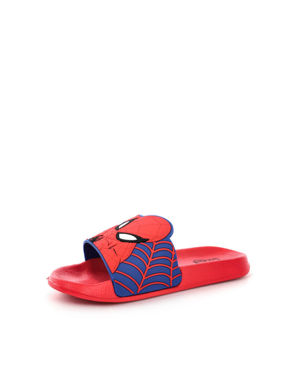 Ciabatte Spider-Man rosse per bambino unisex
