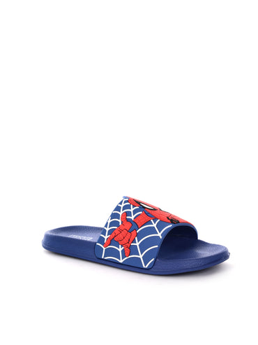 Pantofole Spiderman blu per bambini unisex