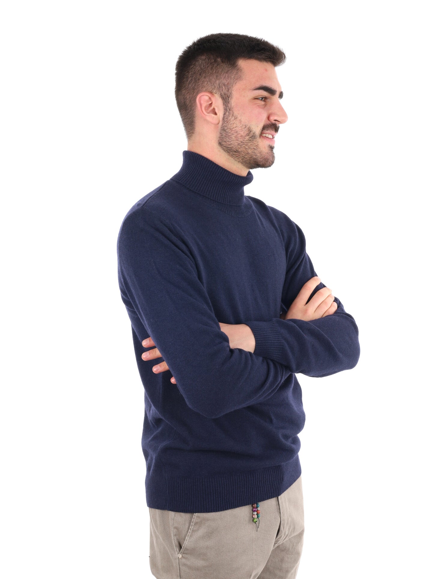 MAGLIA CON COLLO DOLCEVITA FB DA UOMO