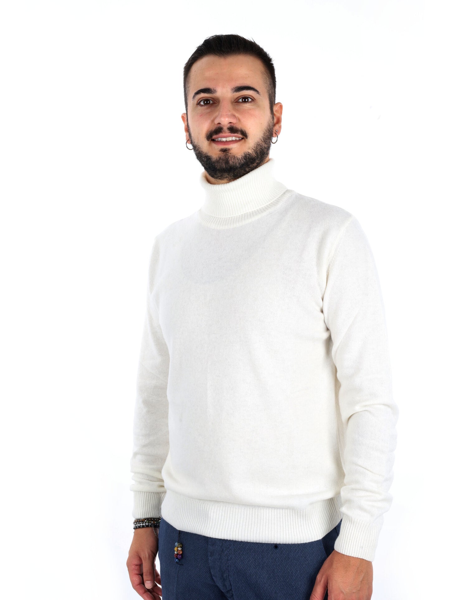 Fb Rex Panna, maglia da uomo crema