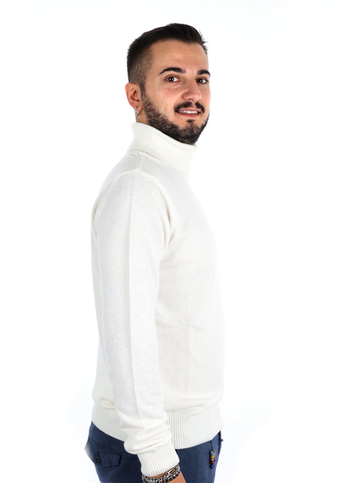Fb Rex Panna, maglia da uomo crema