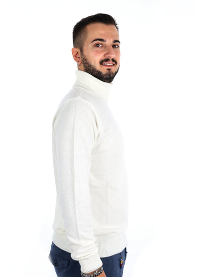 Fb Rex Panna, maglia da uomo crema