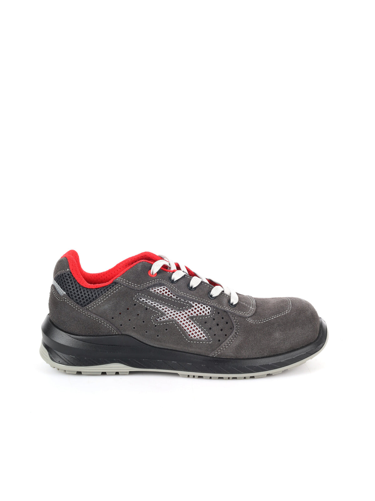 U-power radial antinfortunistica da uomo grigio rosso