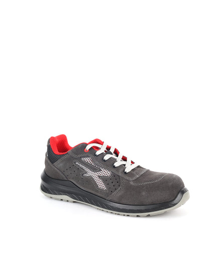 U-power radial antinfortunistica da uomo grigio rosso