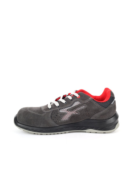 U-power radial antinfortunistica da uomo grigio rosso