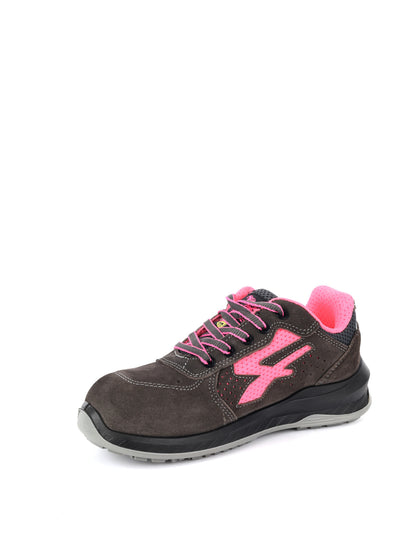 U-power tokyo antinfortunistica da donna grigio rosa