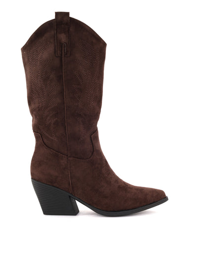 Clyo' RQ S51 Brown, stivale da donna marrone