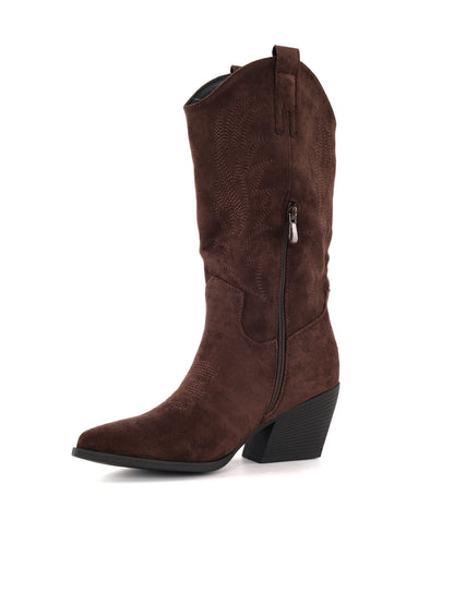 Clyo' RQ S51 Brown, stivale da donna marrone
