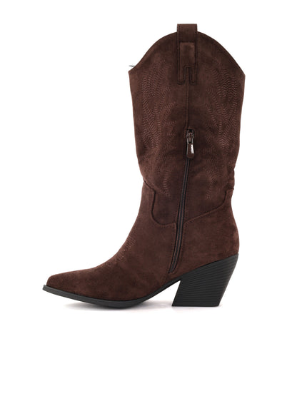Clyo' RQ S51 Brown, stivale da donna marrone