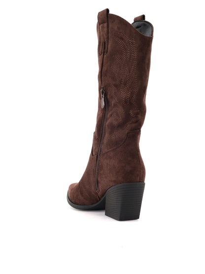 Clyo' RQ S51 Brown, stivale da donna marrone