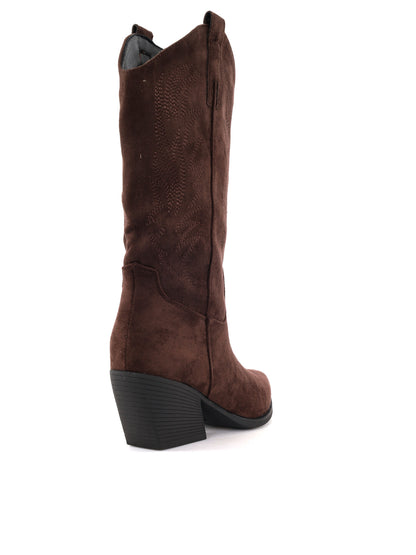 Clyo' RQ S51 Brown, stivale da donna marrone