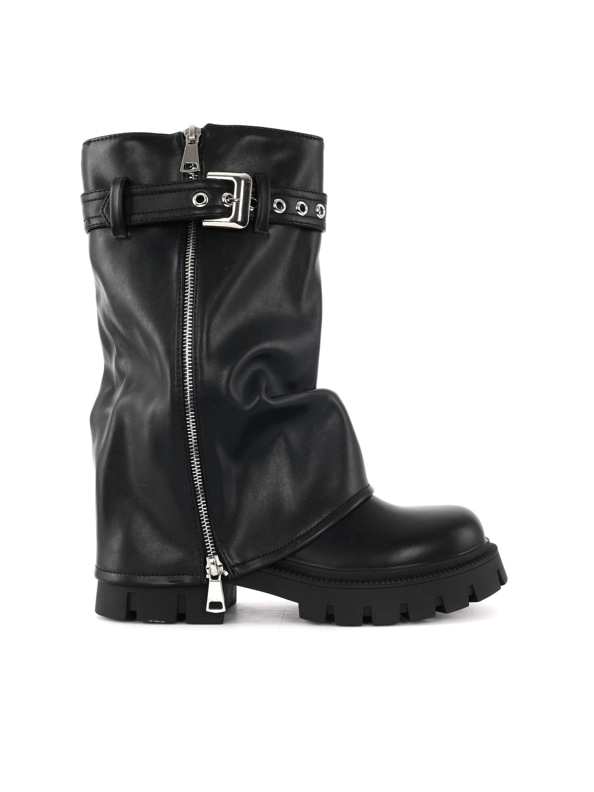 Clyo' RQY115 Black, stivale da donna nero