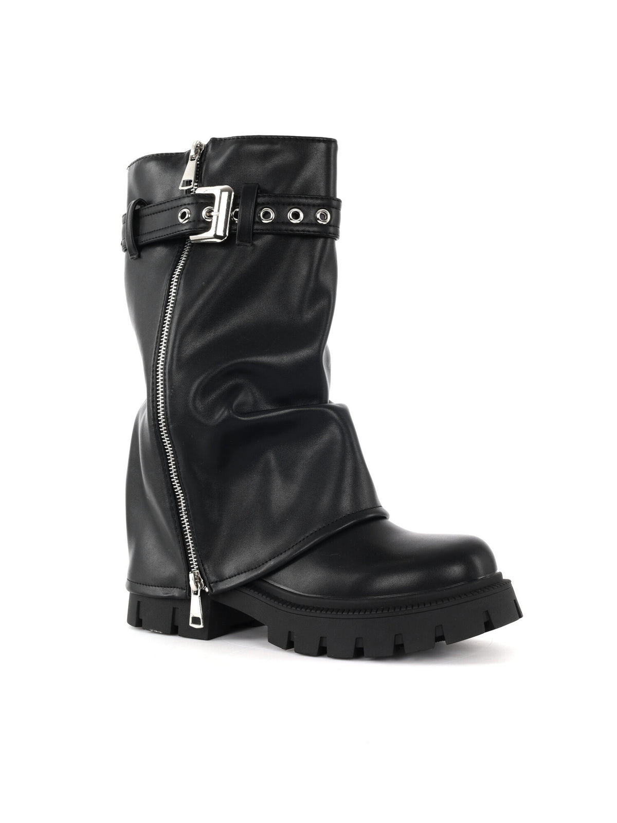 Clyo' RQY115 Black, stivale da donna nero
